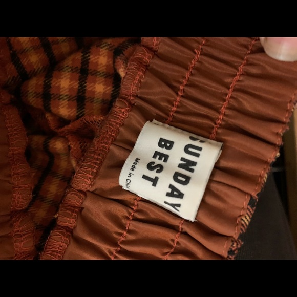 Aritzia Checked Trousers - Sunday Best - Picture 3 of 8